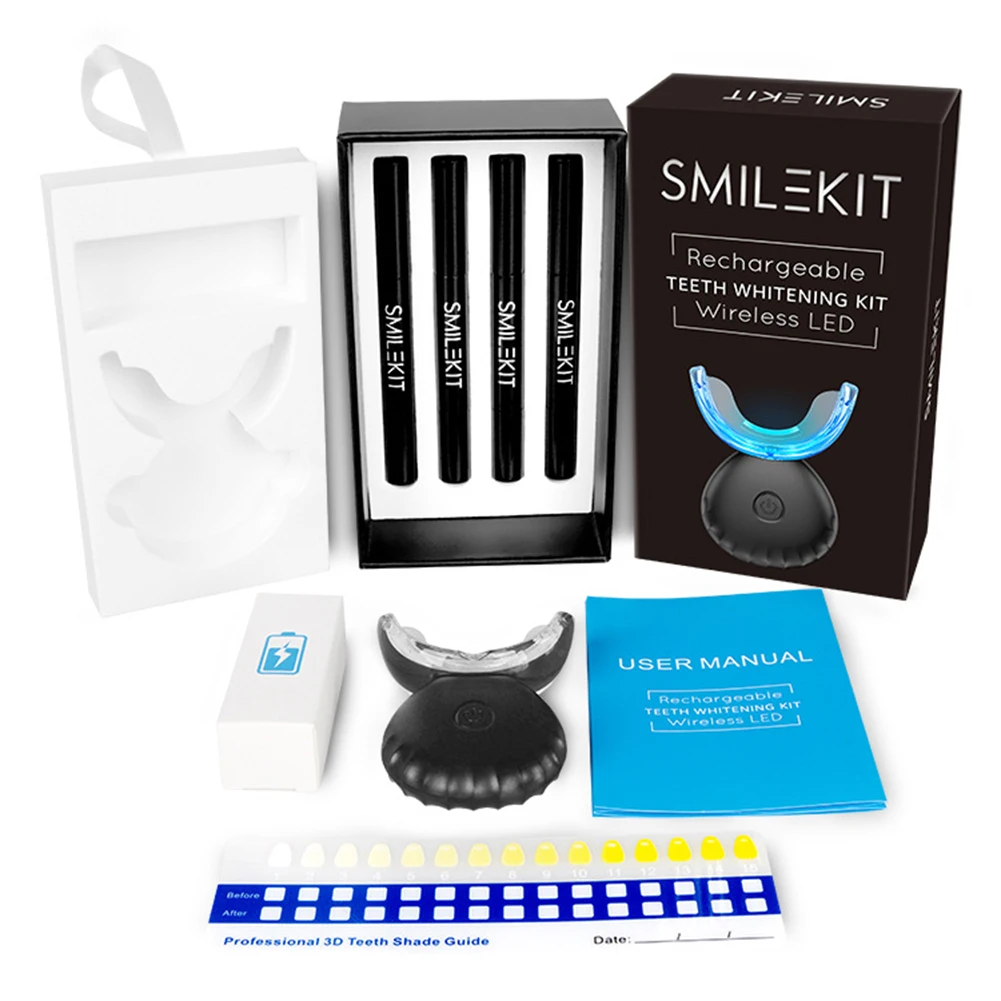 Teeth Whitening Pens - Kit pemutih gigi Mini 16 LED