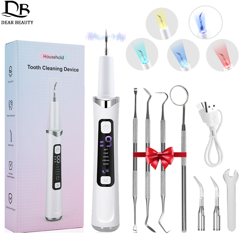 Teeth Whitening Mouthwash - 5 Lampu LED Pembersih Gigi Ultrasonik