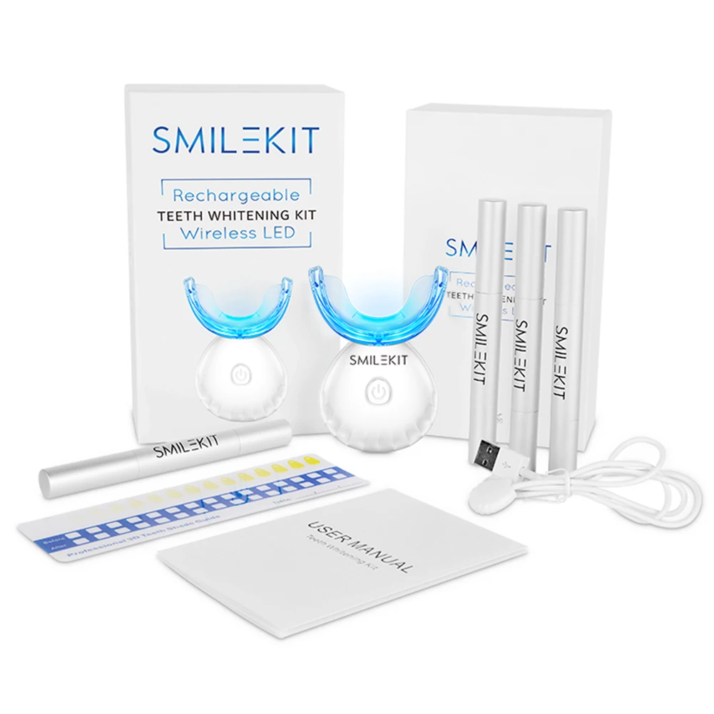 Kit pemutih gigi Mini 16 LED c - Teeth Whitening Pens ulasan dan harga