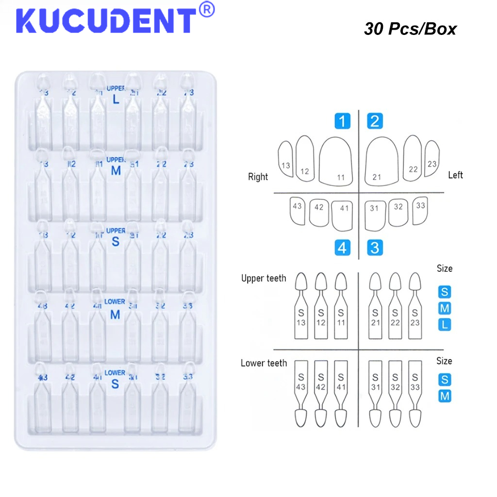 30 buah/set, Kit Cetakan Venee - Teeth Whitening Moulds ulasan dan harga